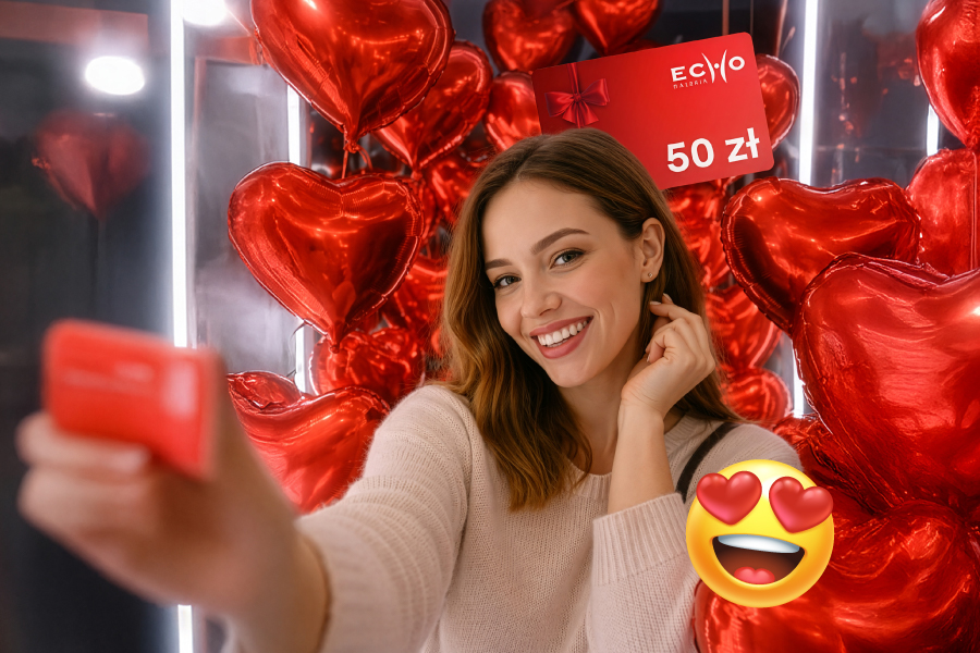 Walentynkowy Mirror Box w galerii Echo